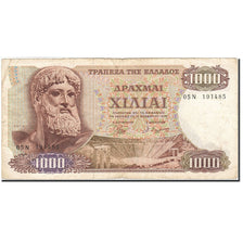 Greece, 1000 Drachmai, 1964-1970, 1972, KM:198b, VF(30-35)