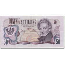 Banknote, Austria, 50 Schilling, 1966-1970, 1970-01-02, KM:143a, EF(40-45)