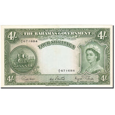 Bahamas, 4 Shillings, 1953, Undated (1953), KM:13d, SUP