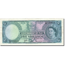 Fiji, 5 Shillings, 1953-1967, KM:51c, 1962-12-01, VZ
