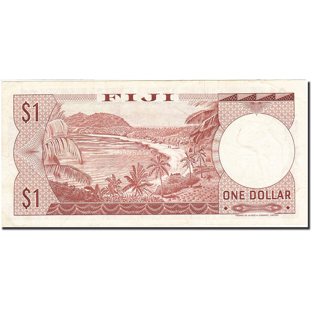Fiji, 1 Dollar, 1974, Undated (1974), KM:71b, AU(55-58)