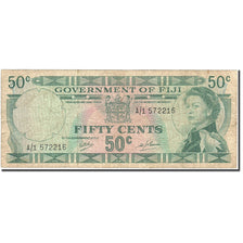 Figi, 50 Cents, 1969, KM:58a, Undated (1969), B+