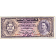 Belize, 2 Dollars, 1974-1975, KM:34b, 1975-06-01, EF(40-45)