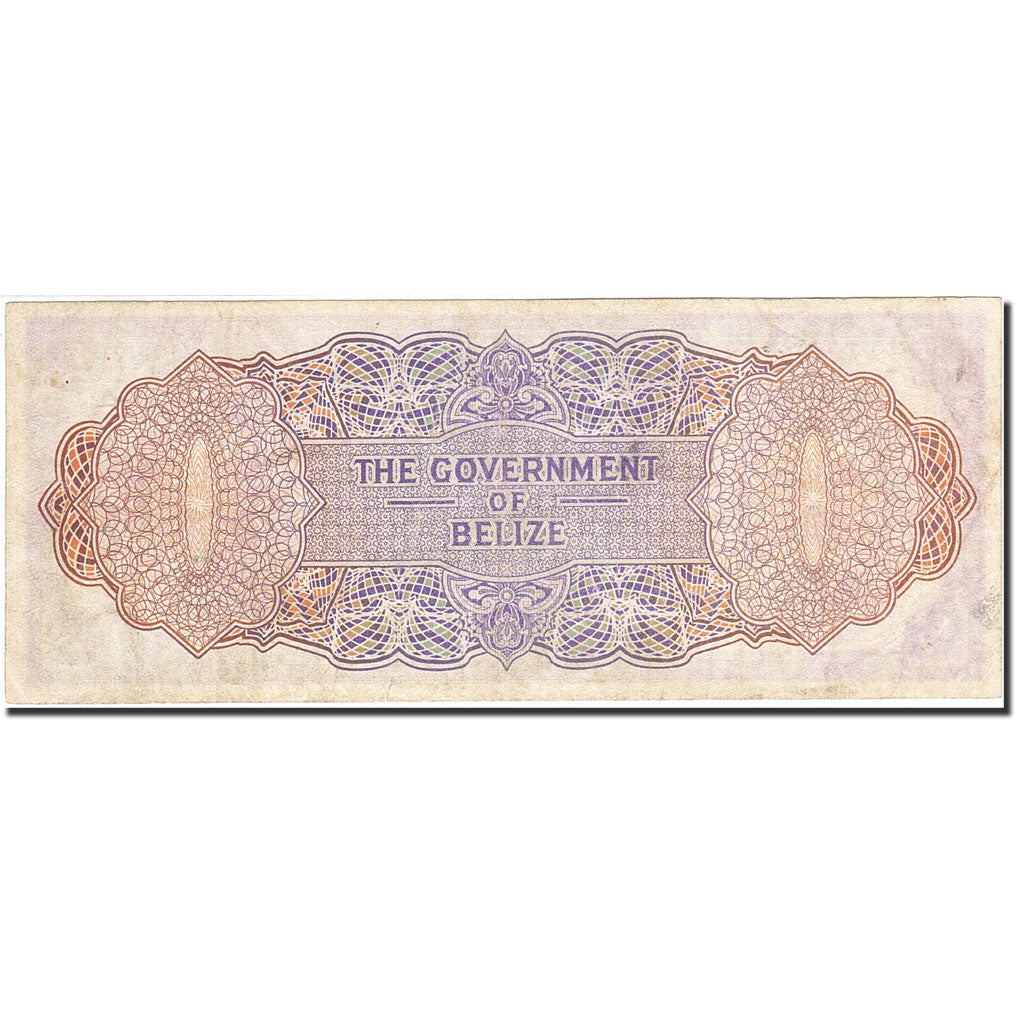 Belize, 2 Dollars, 1974-1975, KM:34b, 1975-06-01, EF(40-45)