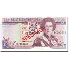 Banknote, Jersey, 5 Pounds, 1989, Undated (1989), KM:16s, UNC(65-70)