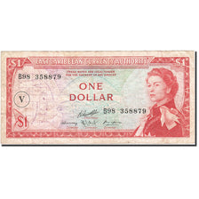 Etats des caraibes orientales, 1 Dollar, 1965, KM:13o, Undated (1965), TB