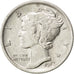 UNITED STATES, Mercury Dime, Dime, 1917, U.S. Mint, KM #140, AU(55-58), Silver,.
