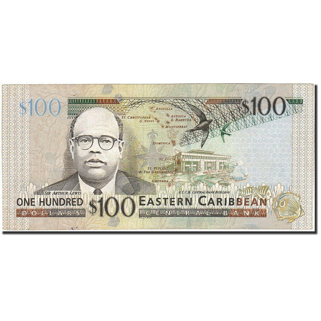 Banknote, East Caribbean States, 100 Dollars, 2008, Undated (2008), KM:51