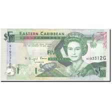 Billet, Etats des caraibes orientales, 5 Dollars, 2003, Undated (2003), KM:42g