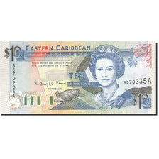 Banconote, Stati dei Caraibi Orientali, 10 Dollars, 2003, KM:43a, Undated