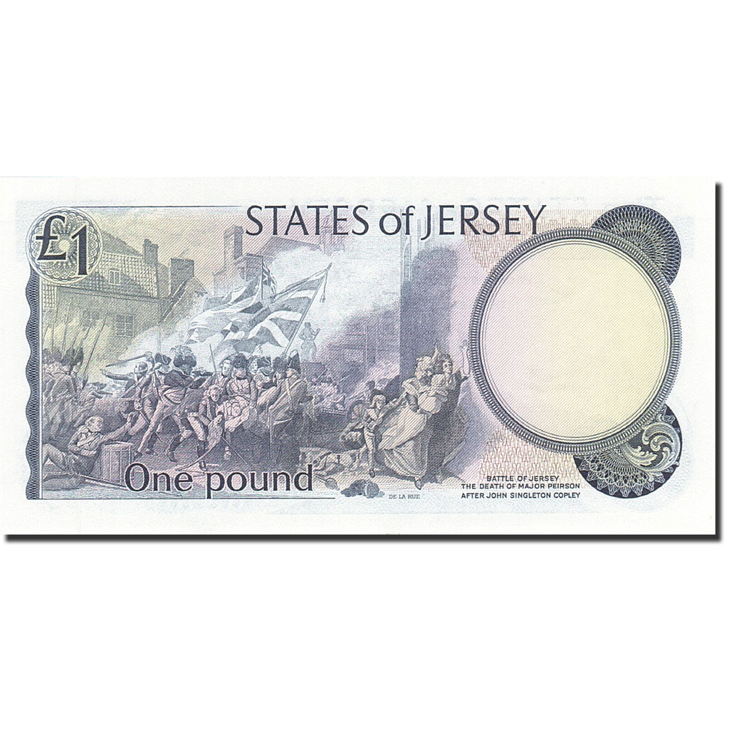 Jersey, 1 Pound, 1976, KM:11b, 1976-1988, UNC(65-70)
