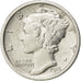 UNITED STATES, Mercury Dime, Dime, 1918, U.S. Mint, KM #140, AU(50-53), Silver,.