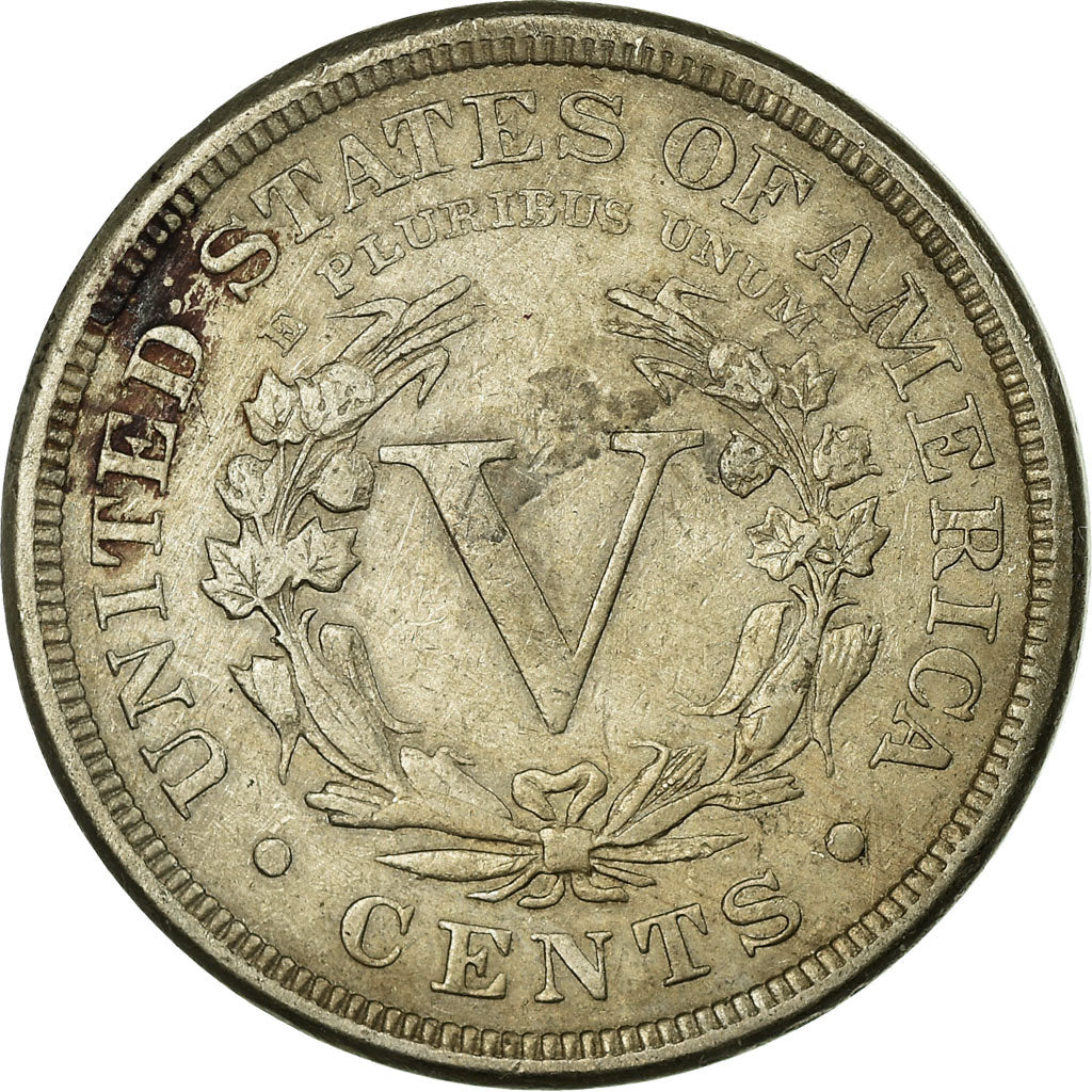 Moneta, Stati Uniti, Liberty Nickel, 5 Cents, 1888, Philadelphia, BB