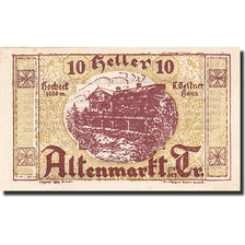 Banknote, Austria, Altenmarkt  an der Triesting, 10 Heller, chalet, 1920
