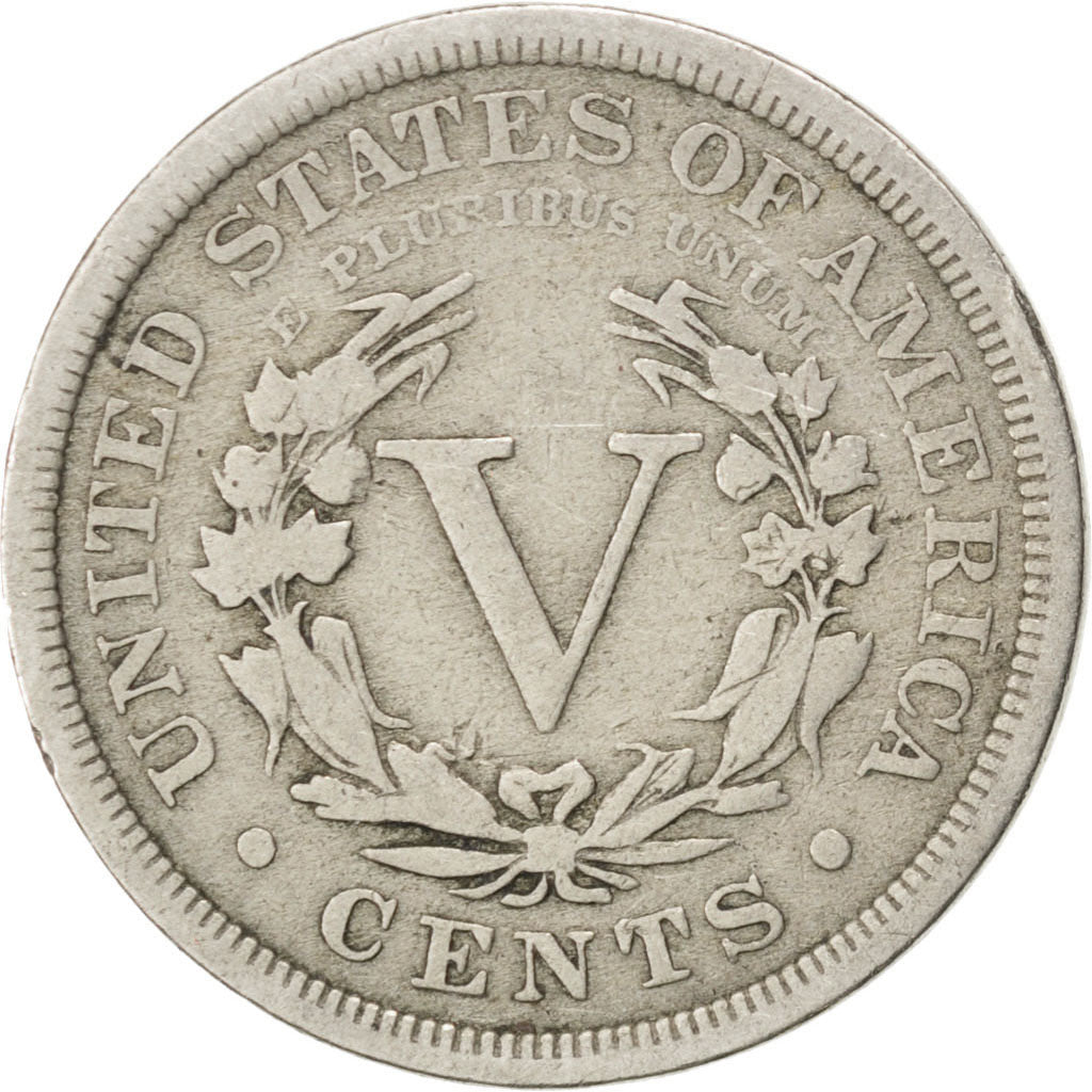 Stati Uniti, Liberty Nickel, 5 Cents, 1900, Philadelphia, MB, Rame-nichel, KM...
