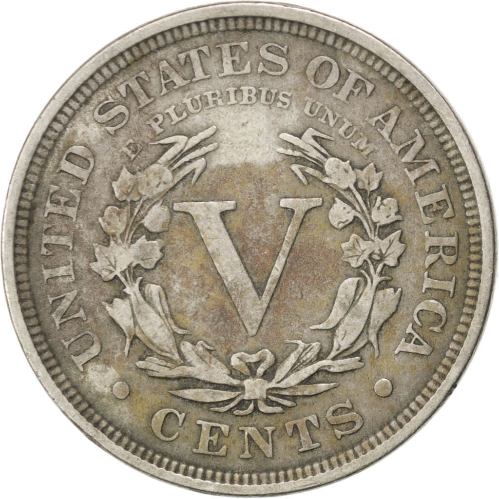 UNITED STATES, Liberty Nickel, 5 Cents, 1900, U.S. Mint, KM #112, EF(40-45),...