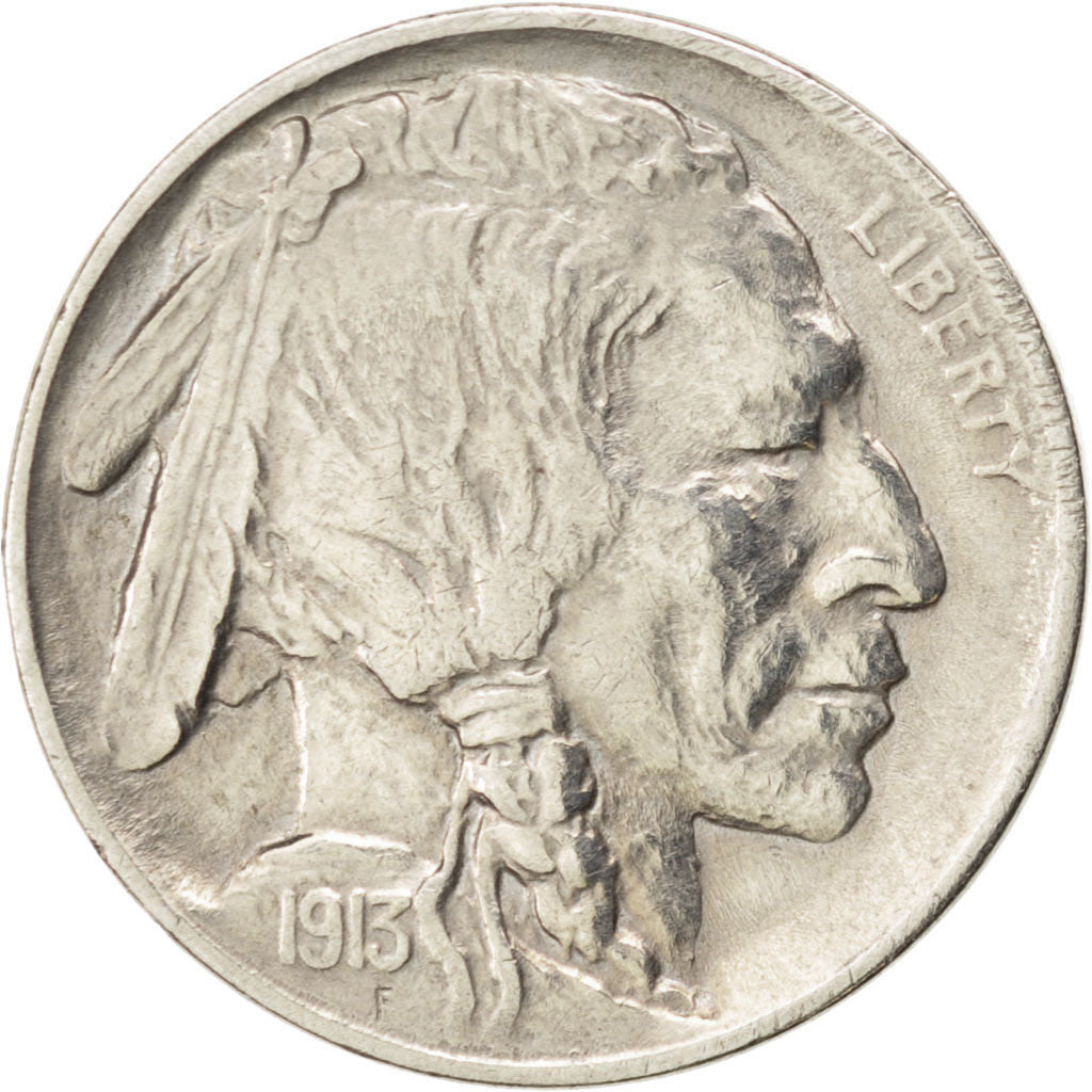 United States, 5 Cents, 1913, KM #133, EF(40-45), Copper-nickel, 5.02