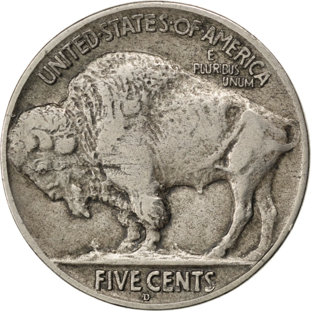 UNITED STATES, Buffalo Nickel, 5 Cents, 1917, U.S. Mint, KM #134, EF(40-45),...