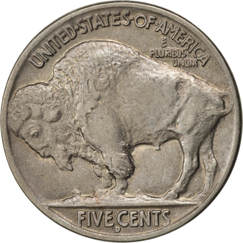 UNITED STATES, Buffalo Nickel, 5 Cents, 1917, U.S. Mint, KM #134, EF(40-45),...