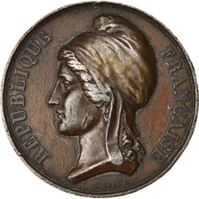 France, Medal, Seconde République, Révolution de Février, History, 1848