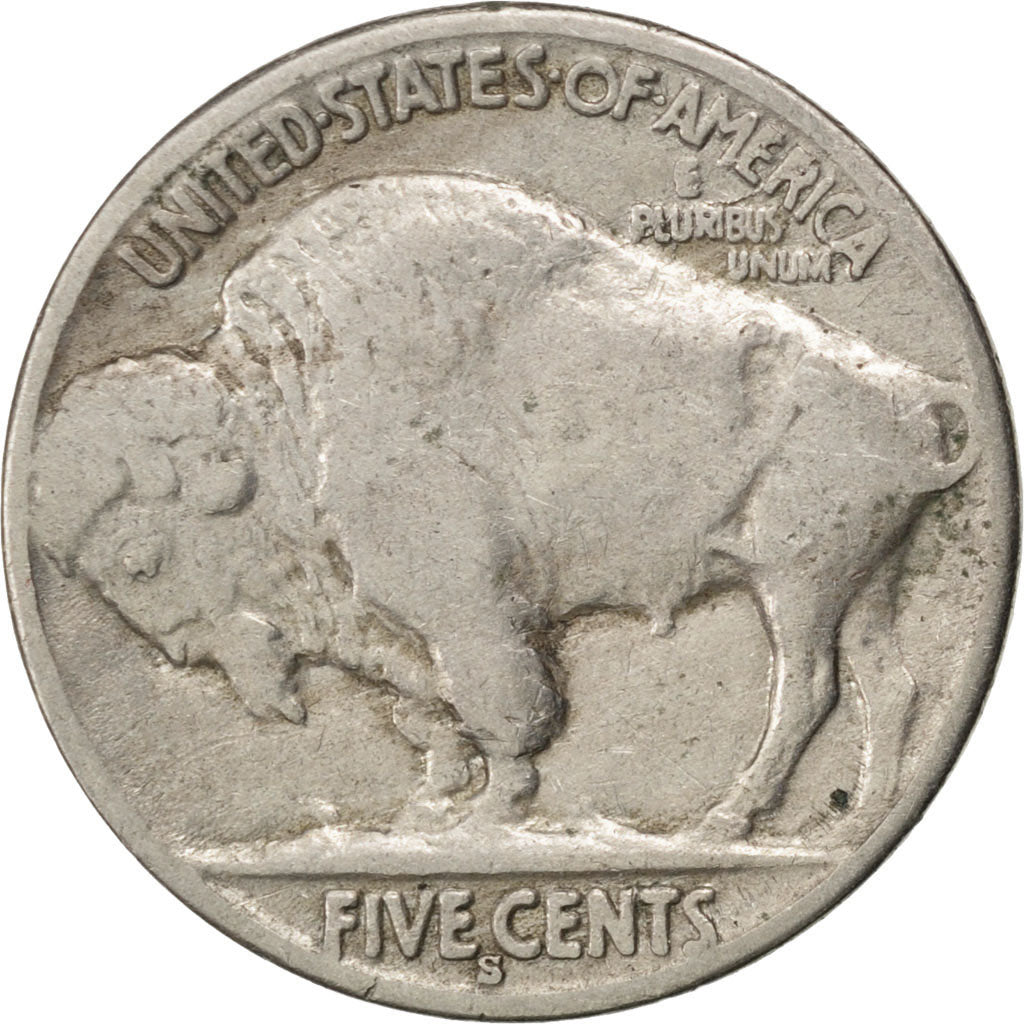 UNITED STATES, Buffalo Nickel, 5 Cents, 1936, U.S. Mint, KM #134, VF(30-35),...
