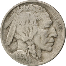 UNITED STATES, Buffalo Nickel, 5 Cents, 1913, U.S. Mint, KM #133, EF(40-45),...