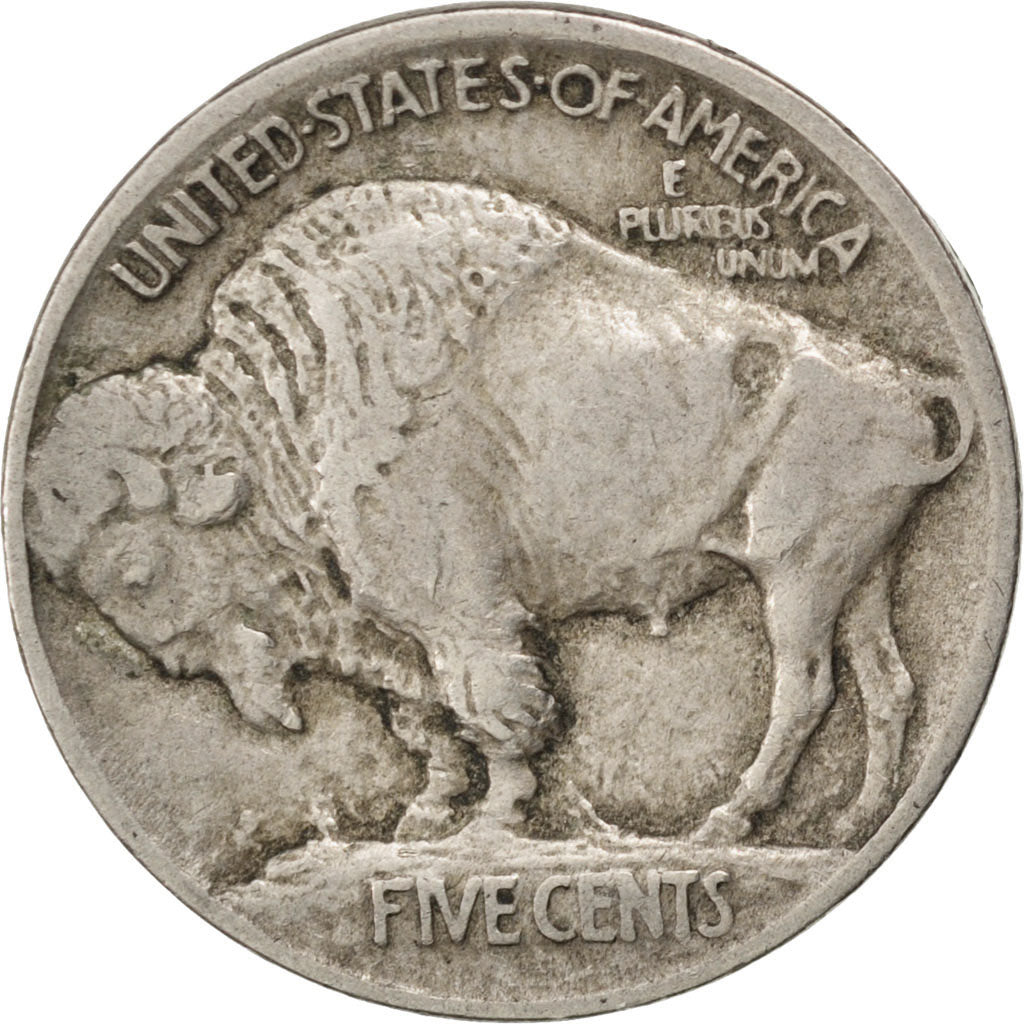 UNITED STATES, Buffalo Nickel, 5 Cents, 1913, U.S. Mint, KM #133, EF(40-45),...