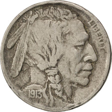 UNITED STATES, Buffalo Nickel, 5 Cents, 1913, U.S. Mint, KM #133, VF(30-35),...