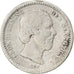 NETHERLANDS, 5 Cents, 1850, KM #91, VF(20-25), Silver, 12.5, 0.66