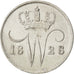 NETHERLANDS, 10 Cents, 1828, Brussels, KM #53, EF(40-45), Silver, 18, 1.65