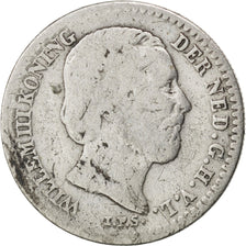 Paesi Bassi, William III, 10 Cents, 1849, MB, Argento, KM:80