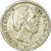 Moneta, Holandia, William III, 10 Cents, 1862, EF(40-45), Srebro, KM:80