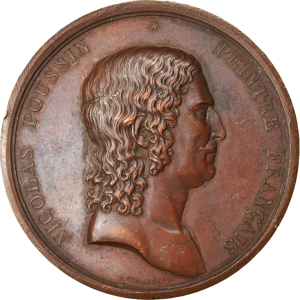 France, Médaille, Directoire, Nicolas Poussin, Prix de Peinture, Arts &