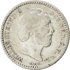 NETHERLANDS, 10 Cents, 1881, KM #80, VF(20-25), Silver, 15, 1.34