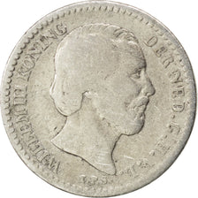 Coin, Netherlands, William III, 10 Cents, 1882, VF(20-25), Silver, KM:80