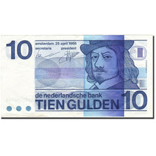 Banknote, Netherlands, 10 Gulden, 1966-1972, 1968-04-25, KM:91b, EF(40-45)