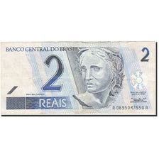 Banknote, Brazil, 2 Reais, 2001-2002, Undated (2001), KM:249c, EF(40-45)