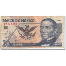 Mexiko, 20 Pesos, 1996, KM:106a, 1994-05-06, S