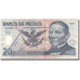 Billete, 20 Pesos, 2000-2001, México, KM:116d, 2003-05-23, MBC