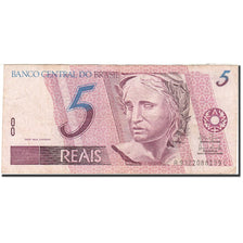 Brazil, 5 Reais, 1994, Undated (1997), KM:244Ah, VF(20-25)