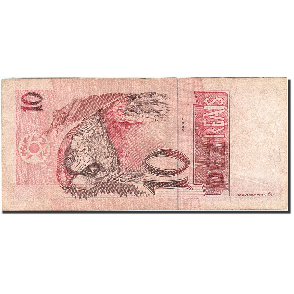Brazil, 10 Reais, 1994, Undated (1997), KM:245Ac, EF(40-45)