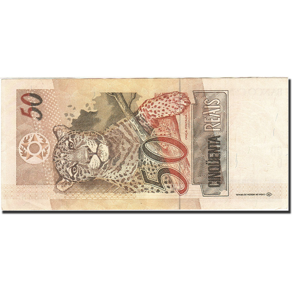 Brazil, 50 Reais, 1994, Undated (1994), KM:246h, AU(50-53)