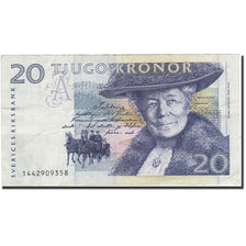 Banknote, Sweden, 20 Kronor, 1997, 2007, KM:63d, VF(30-35)