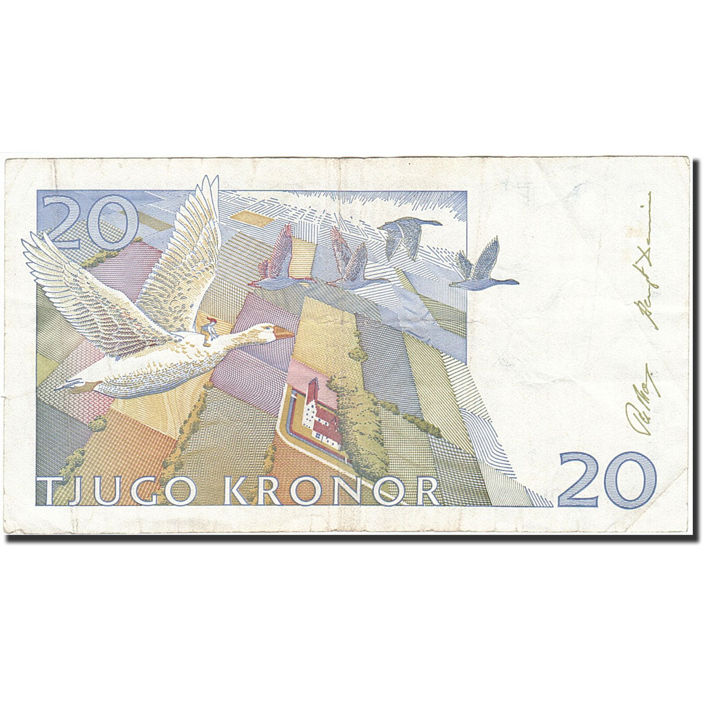Banknote, Sweden, 20 Kronor, 1997, 2007, KM:63d, VF(30-35)