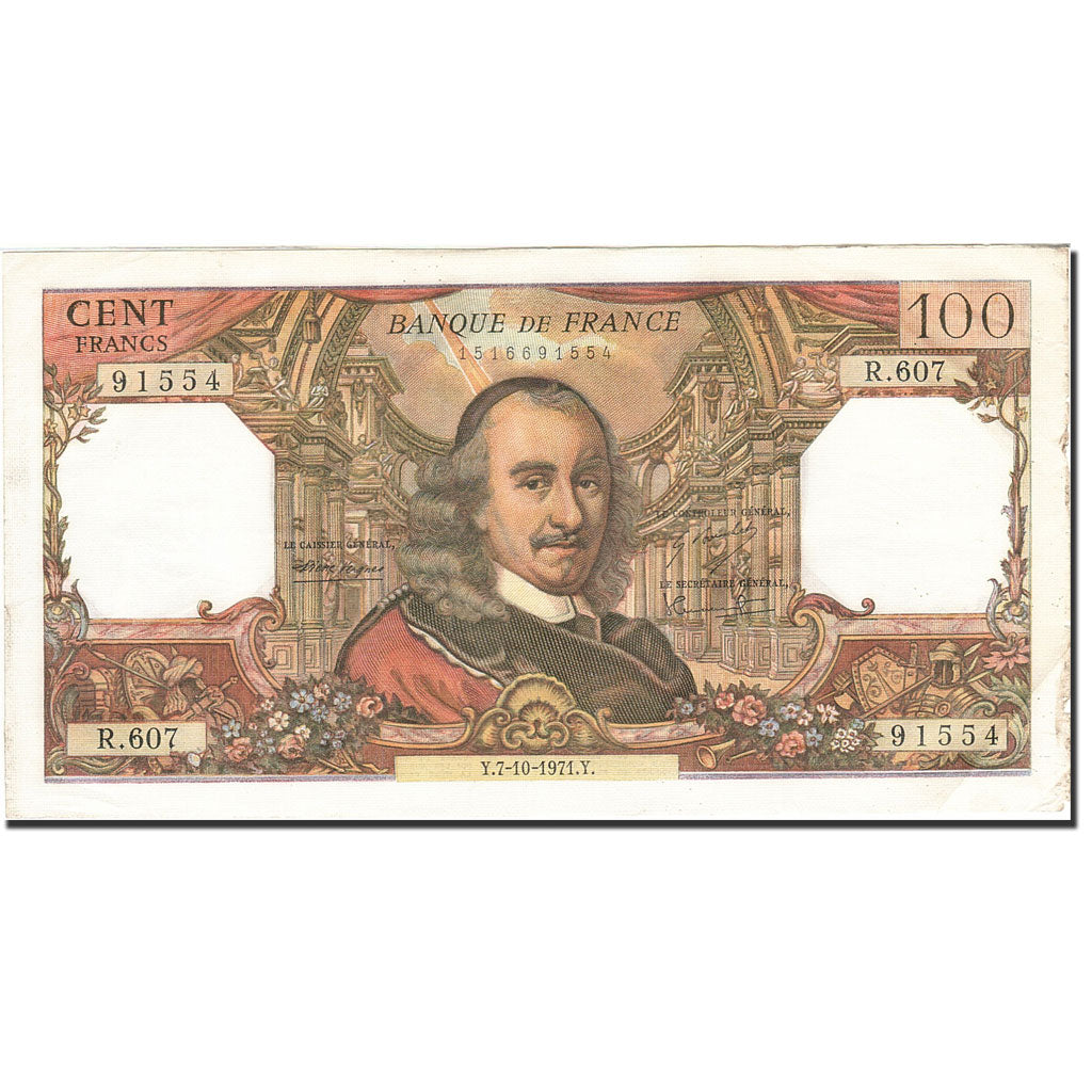 Billet, France, 100 Francs, 1964, 1971-10-07, TB+, Fayette:65.37, KM:149d