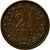 Moneda, Países Bajos, William III, 2-1/2 Cent, 1877, MBC, Bronce, KM:108.1