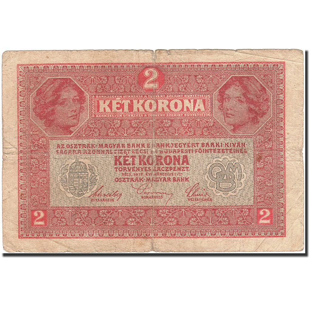 Banknote, Austria, 2 Kronen, 1919, 1917-03-01, KM:50, VG(8-10)