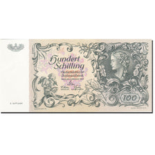 Banknote, Austria, 100 Schilling, 1949-1954, 1949-01-03, KM:132, UNC(60-62)