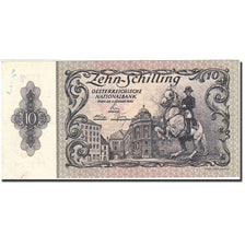 Billet, Autriche, 10 Schilling, 1949-1954, 1950-01-02, KM:128, TTB