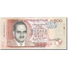 Billet, Mauritius, 500 Rupees, 2001-2003, 2001, KM:58a, TTB+
